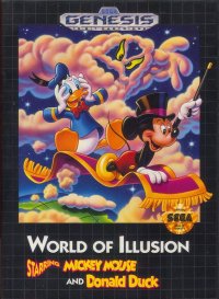 World of Illusion JP Sega Mega Drive JP box art